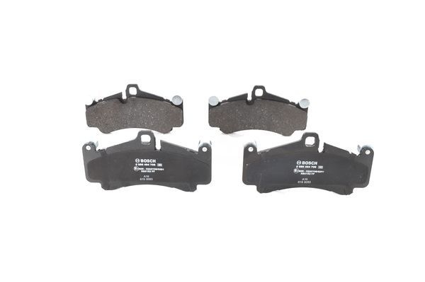 BOSCH 0986494709 Disc Brake Pad Set Front Low-Metallic Fits Porsche 911