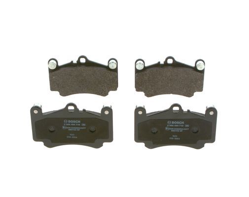 BOSCH 0986494710 Disc Brake Pad Set Front Low-Metallic Fits Porsche 911