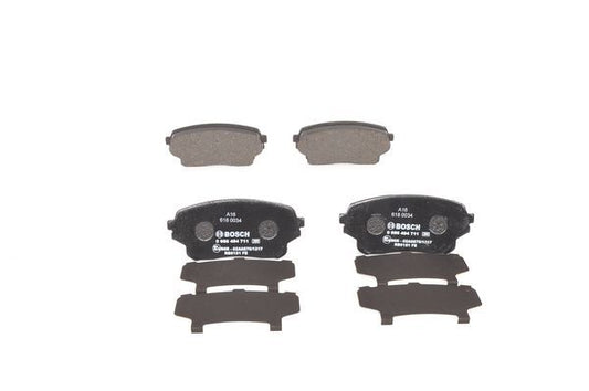 BOSCH 0986494711 Disc Brake Pad Set Front Rear Low-Metallic Fits SUZUKI
