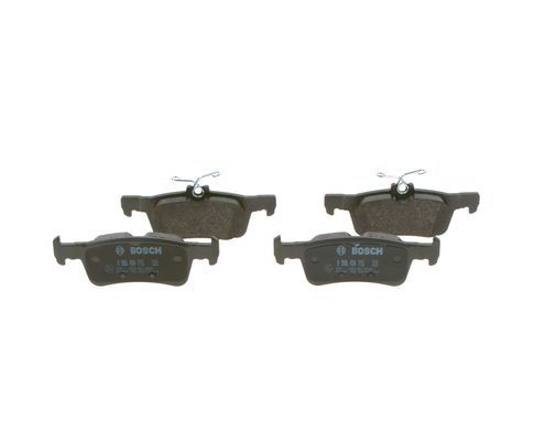 BOSCH 0986494715 Disc Brake Pad Set Rear Low-Metallic Fits Peugeot 308 308 SW