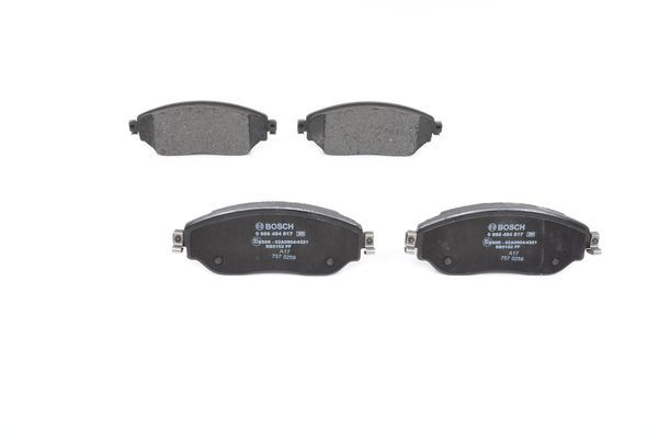 BOSCH 0986494817 Disc Brake Brake Pad Set Front Fits Fiat Talento Renault Trafic