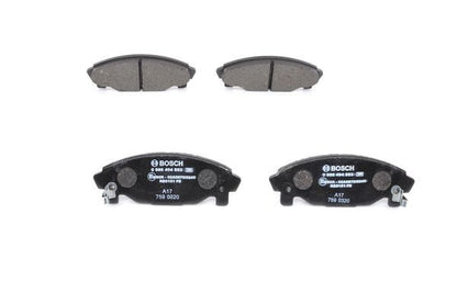 BOSCH 0986494853 Brake Pad Set For Disc Low-Metallic 45.3mm Height Fits DAIHATSU
