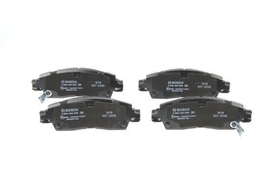 BOSCH 0986494858 Disc Brake Pad Set Fits VAUXHALL CHEVROLET HOLDEN OLDSMOBILE