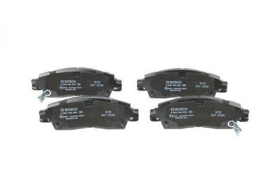 BOSCH 0986494858 Disc Brake Pad Set Fits VAUXHALL CHEVROLET HOLDEN OLDSMOBILE