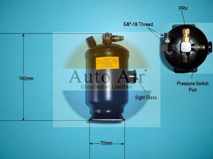 AUTO AIR 31-3325 Air Receiver Dryer A/C Air Conditioning For Ford Cortina Estate