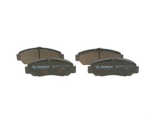BOSCH 0986494884 Disc Brake Pad Set Front Low-Metallic Fits Kia Sorento