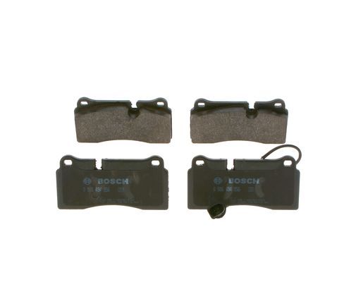 BOSCH 0986494956 Brake Pad Set Rear Low-Metallic 67mm Height Fits Audi R8