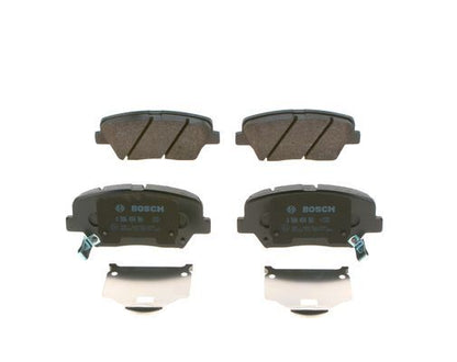 BOSCH 0986494981 Brake Pad Set Front Low-Metallic Fits Hyundai Nexo Kia Carens