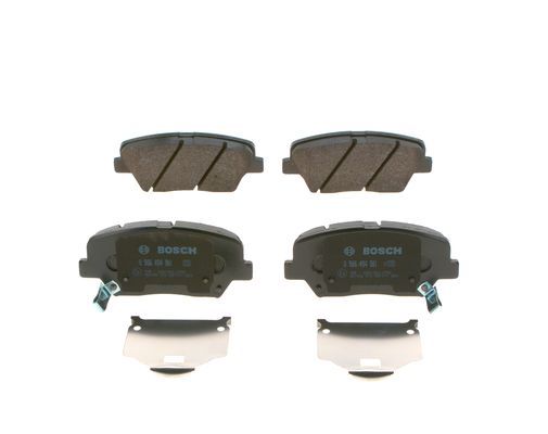 BOSCH 0986494981 Brake Pad Set Front Low-Metallic Fits Hyundai Nexo Kia Carens