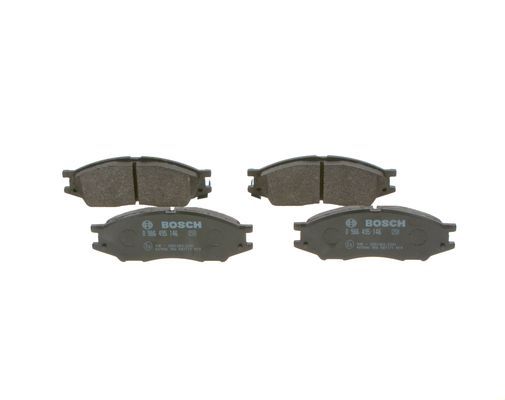 BOSCH 0986495146 Disc Brake Pad Set Front Low-Metallic Fits Nissan Almera