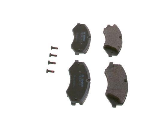 BOSCH 0986494408 Brake Pad Set For Disc 18.7mm Thickness Fits ROVER LAND ROVER