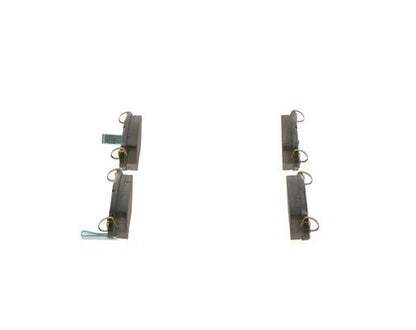 BOSCH 0986495250 Brake Pad Set For Disc Rear 16.5mm Thickness Fits Opel Vauxhall