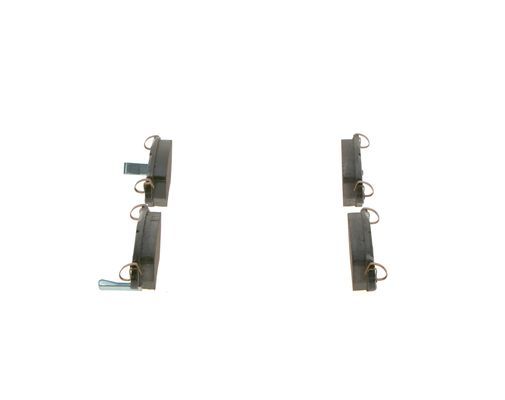 BOSCH 0986495250 Brake Pad Set For Disc Rear 16.5mm Thickness Fits Opel Vauxhall