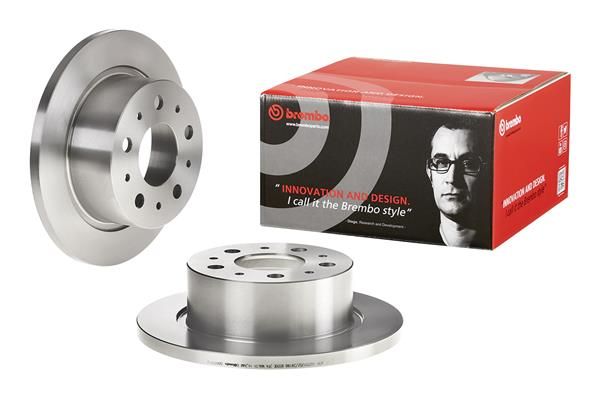 2x BREMBO 08.A459.10 Brake Disc Rear For Citroen Relay Fiat Ducato Peugeot Boxer