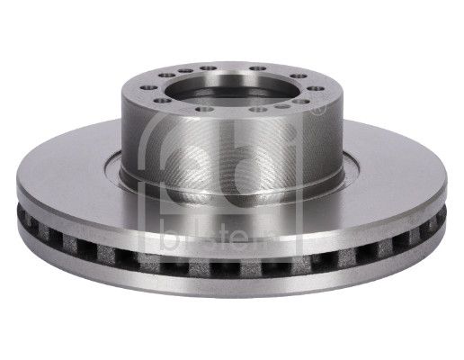 2x Front Brake Discs Braking System Febi Bilstein 185413 Fits DENNIS