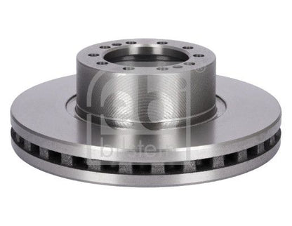 2x Front Brake Discs Braking System Febi Bilstein 185413 Fits DENNIS