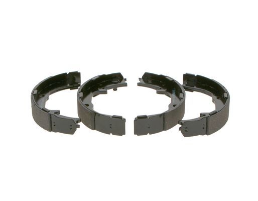 BOSCH 0986487683 Parking Brake Shoe Set Rear 32mm Width Fits Mitsubishi