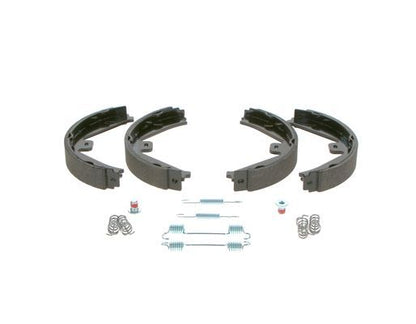 BOSCH 0986487752 Parking Brake Shoe Set Rear With Accessories Fits Mercedes-Benz