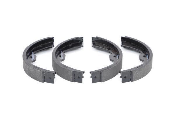 BOSCH 0986487920 Parking Brake Shoe Set Rear 25mm Width Braking Fits Porsche