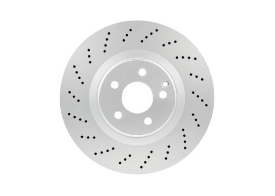BOSCH 0986479764 Brake Disc Front Perforated Vented For Mercedes C-Class E-Class