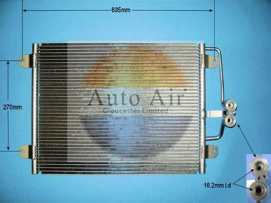 AUTO AIR 16-1276 Air Condenser A/C Air Conditioning Fits Renault Megane Scenic