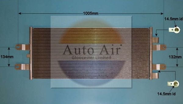 Auto Air 16-9013 A/C Air Con Condenser Air Conditioning R134A R1234YF For SCANIA