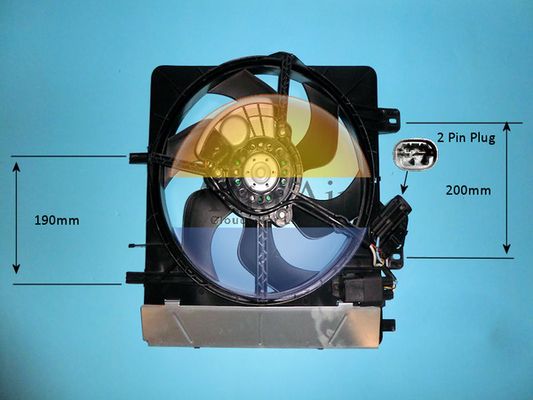 AUTO AIR 05-1068 Radiator Fan Electric Motor Centre Cooling System Fits Citroen