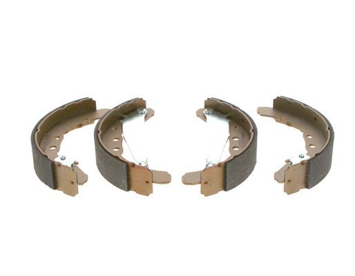 BOSCH 0986487281 Brake Shoe Set Rear 40mm Width Braking System Fits Audi Seat VW