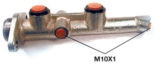 BOSCH 0986480454 Brake Master Cylinder Cast Iron 2 Connectors Fits Volvo 240