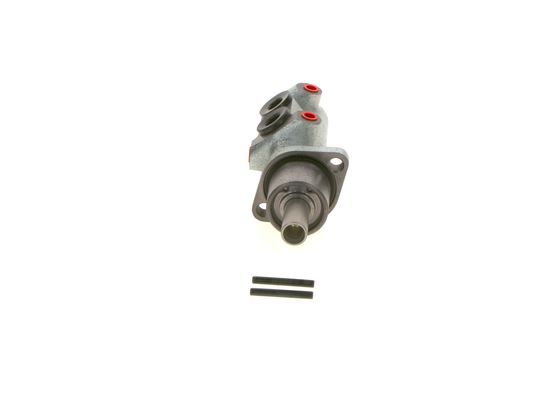 BOSCH 0986481030 Brake Cylinder Cast Iron 4 Connectors 25.4mm Piston Fits VW