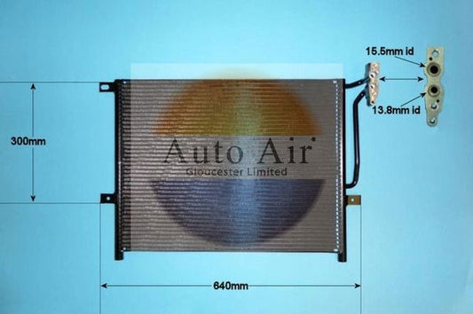 AUTO AIR 16-9660 Air Conditioning Condenser A/C Air Con For BMW 3 Series X3