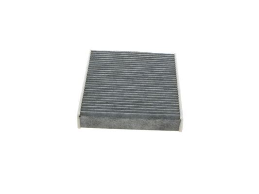 BOSCH 1987432387 Cabin Air Filter 240mm Activated Carbon Fits Ford Fiesta Fusion
