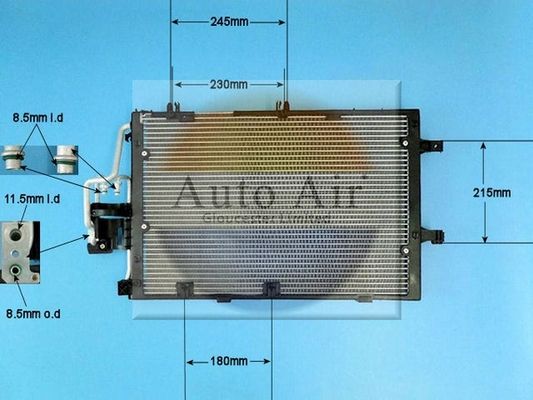 AUTO AIR 16-6210 Air Conditioning Condenser A/C Air Con Replacement For Vauxhall