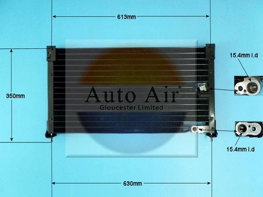 AUTO AIR 16-8891 Air Conditioning Condenser A/C Fits Honda Accord Rover 600