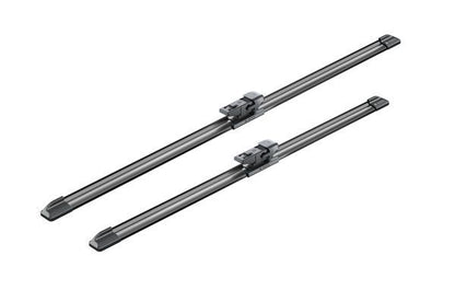 2 x BOSCH AEROTWIN A113S Flat Wiper Blades (Pair) 600/500mm Fits Land Rover