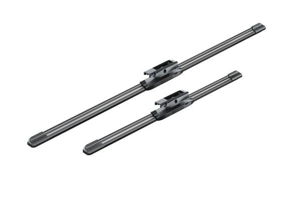 2 x BOSCH AEROTWIN A118S Flat Wiper Blades (Pair) Fits Citroen DS Peugeot Renaul