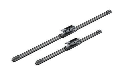 2 x BOSCH AEROTWIN A118S Flat Wiper Blades (Pair) Fits Citroen DS Peugeot Renaul