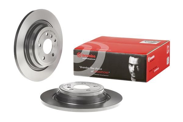 2x BREMBO 08.A957.11 Brake Disc Rear Solid Braking For Mercedes-Benz M-Class GLE