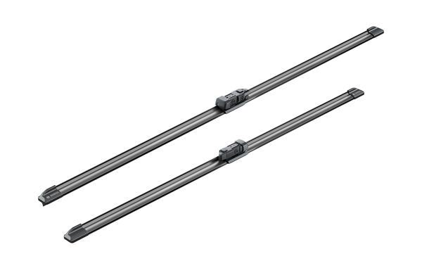 2 x BOSCH AEROTWIN A120S Flat Wiper Blades (Pair) Fits Citroen DS Ford Peugeot