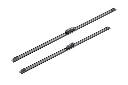 2 x BOSCH AEROTWIN A120S Flat Wiper Blades (Pair) Fits Citroen DS Ford Peugeot