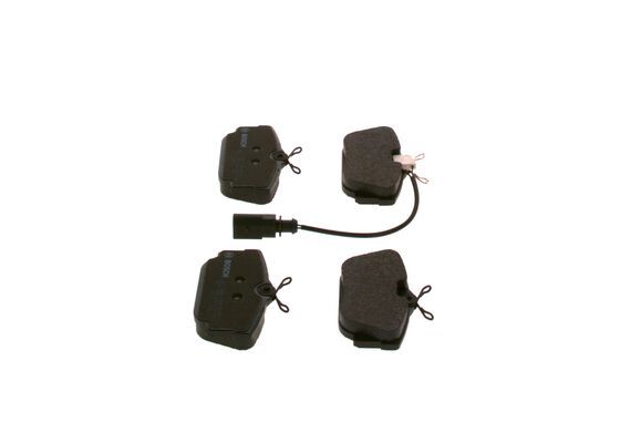 BOSCH 0986494051 Brake Pad Set For Disc Brake Rear 16.5mm Thickness Fits VW