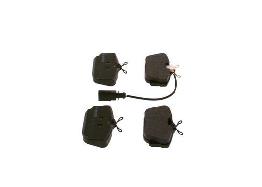 BOSCH 0986494051 Brake Pad Set For Disc Brake Rear 16.5mm Thickness Fits VW