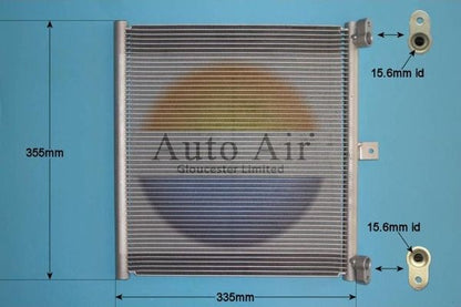 Auto Air 16-1446 A/C Condenser Air Conditioning Fits Porsche 911 Boxster Cayman