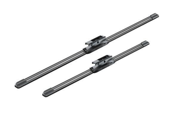 2 x BOSCH AEROTWIN A182S Flat Wiper Blades (Pair) 600/450mm Fits Renault
