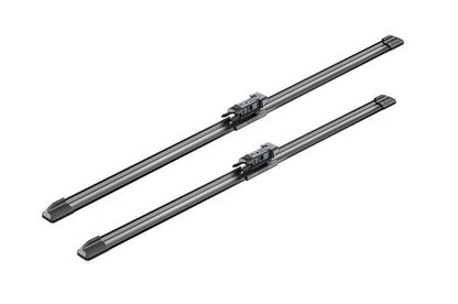 2 x BOSCH AEROTWIN A209S Flat Wiper Blades (Pair) Fits Fiat Land Rover Volvo VW