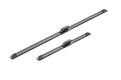 2 x BOSCH AEROTWIN A261S Flat Wiper Blades (Pair) 650/360mm Fits Renault