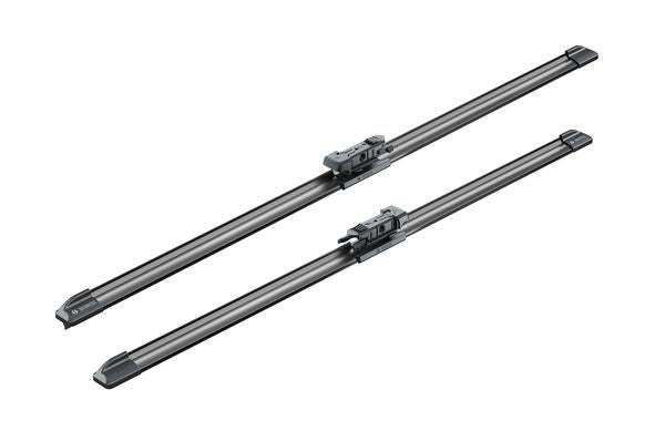 2 x BOSCH AEROTWIN A294S Flat Wiper Blades (Pair) 600/550mm Length Fits Smart