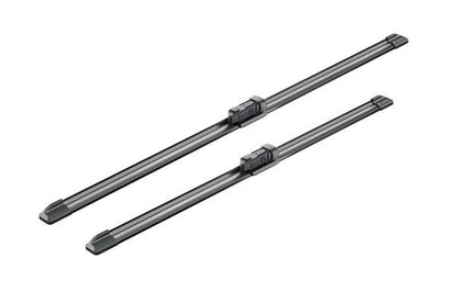 2 x BOSCH AEROTWIN A298S Flat Wiper Blades (Pair) Fits Audi Porsche Skoda Volvo