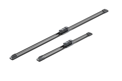 2 x BOSCH AEROTWIN A300S Flat Wiper Blades (Pair) Fits Fiat Ford Nissan Renault
