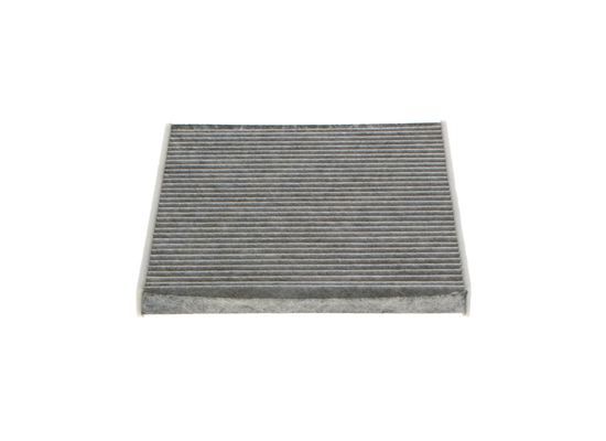 BOSCH 1987435583 Cabin Air Filter 205mm Length Activated Carbon Fits Fiat Ford